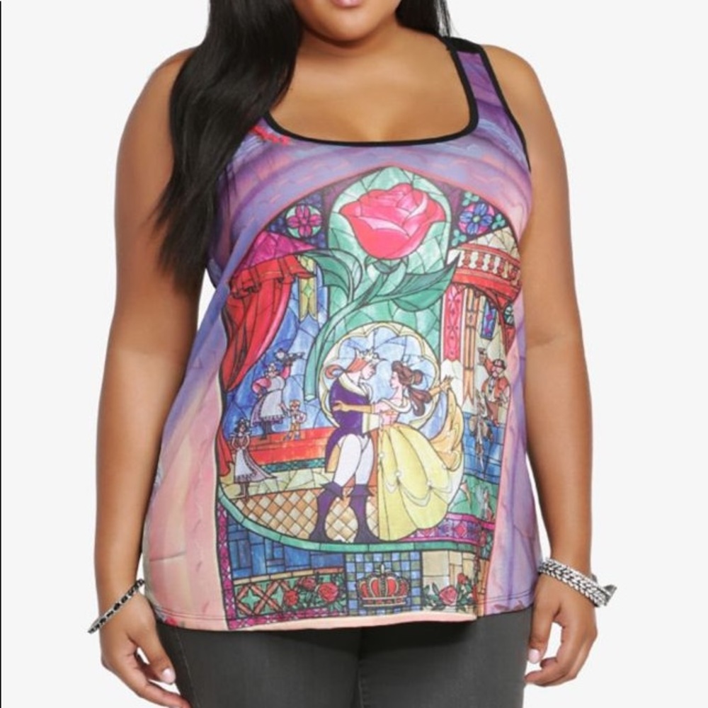 Torrid Disney Beauty and the Beast Tank - Size 5